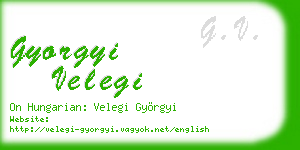 gyorgyi velegi business card